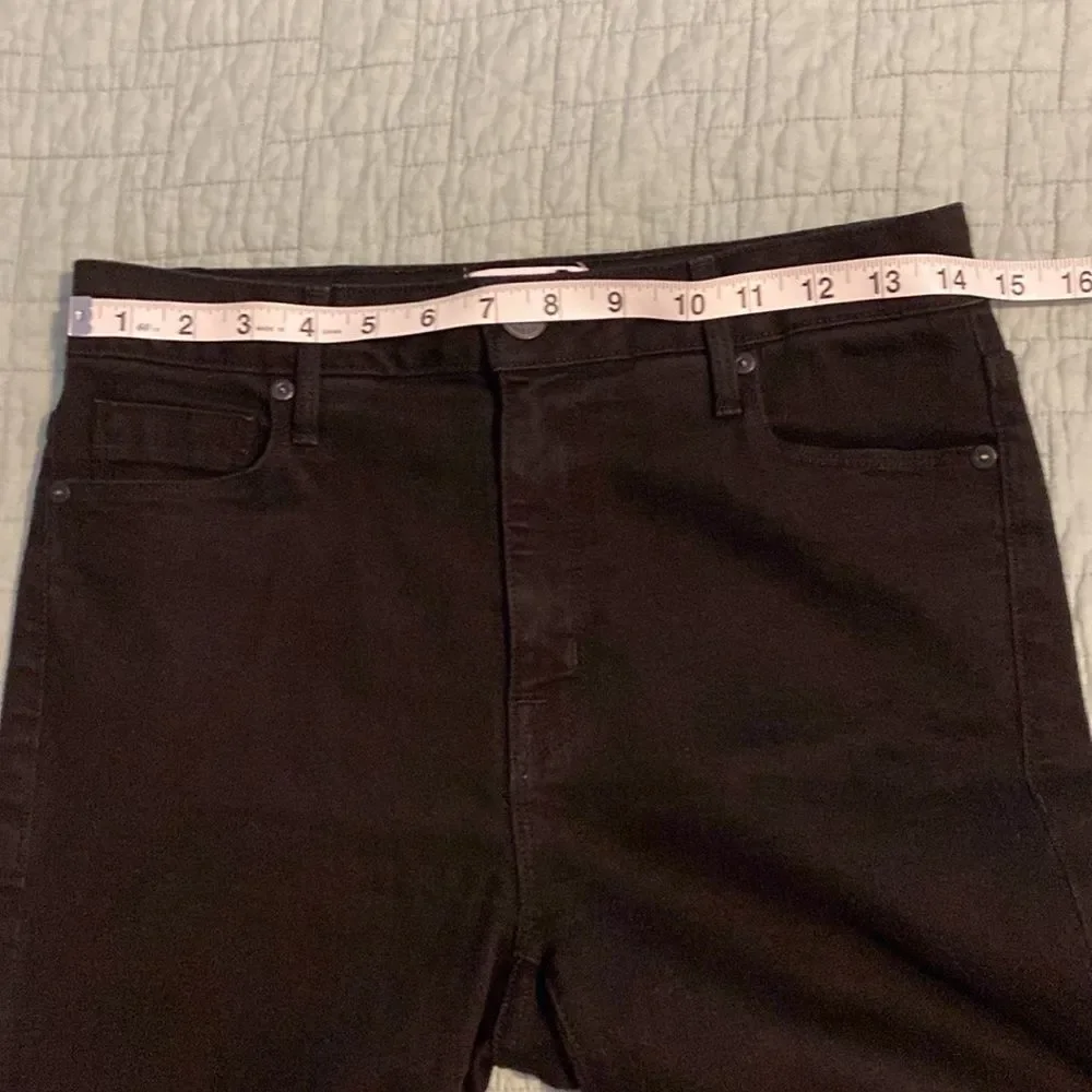 PARKER Smith Black Skinny Jeans High Waist Women’s Size 6/28 - Picture 9 of 11